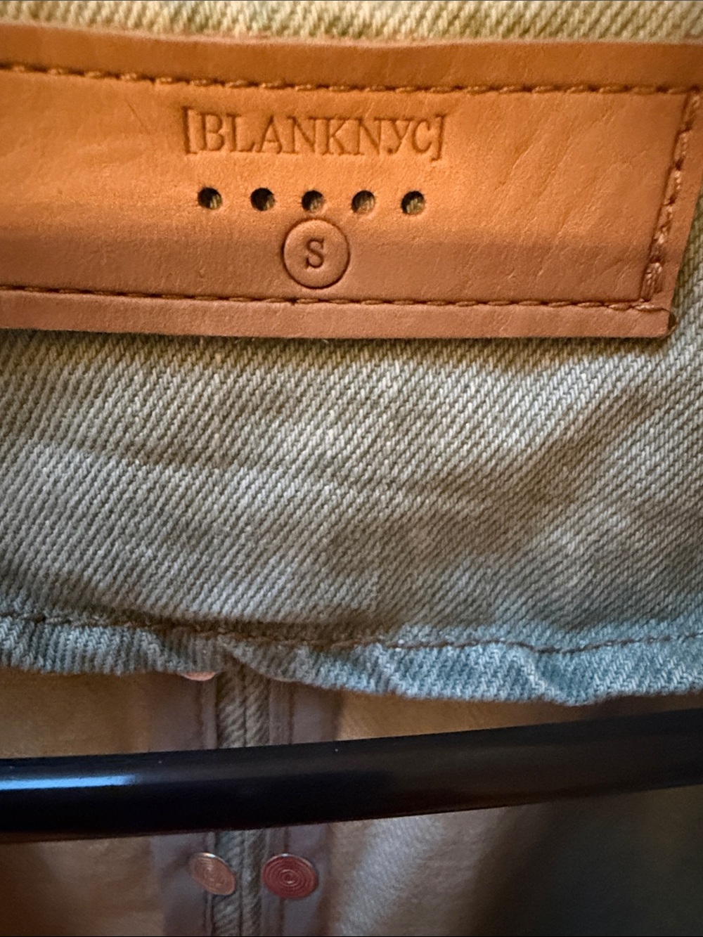 Blank NYC Light Wash Embroidered Floral Moto Jacket - Picture 3 of 17